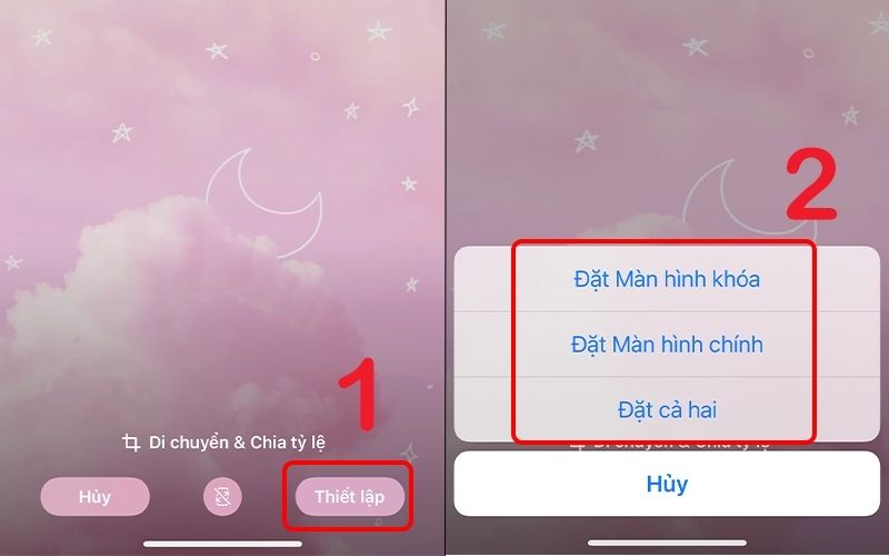 Cách làm hình nền, cách đổi hình nền Android, IOS đơn giản