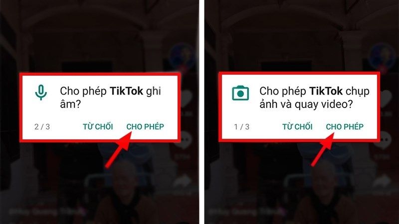 Tải TikTok từ CH Play và App Store rồi đăng nhập