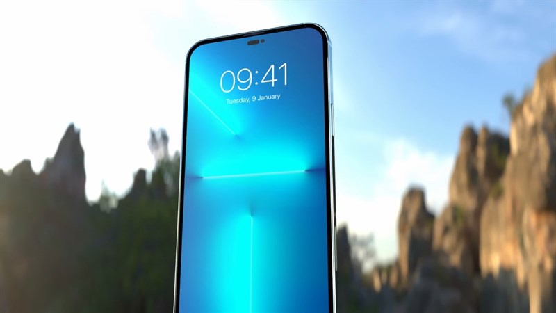 iPhone 14 Pro xuất hiện cực cool trong concept mới với màu xanh mint thời thượng