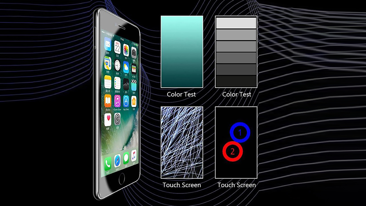 Test màn hình iPhone: Bạn đang có kế hoạch mua một chiếc iPhone mới? Hãy xem hình ảnh này để kiểm tra cảm ứng và chất lượng hiển thị của máy trước khi quyết định mua. Bạn sẽ có được một cái nhìn chân thực nhất về sản phẩm mà mình sắp sửa sở hữu.