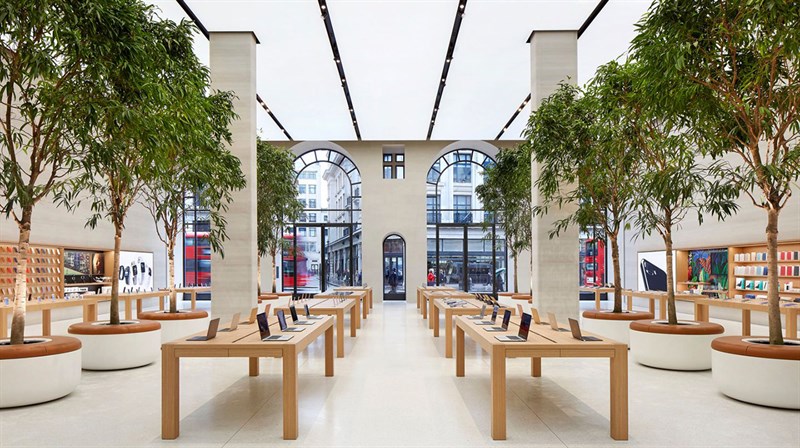 Một góc Apple Store vô cùng đẳng cấp tại Anh Một góc Apple Store vô cùng đẳng cấp tại Anh