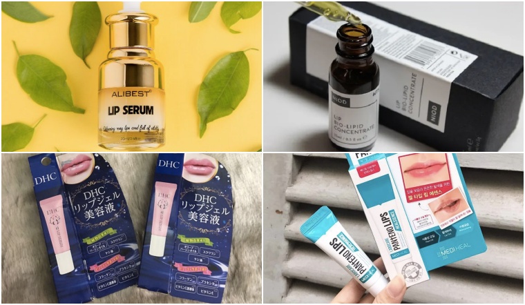 Điểm danh 4 sản phẩm serum trị thâm môi hiệu quả nhất hiện nay