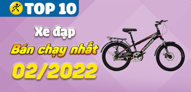 Top 10 xe đạp bán chạy nhất tháng 02/2022 tại Điện máy XANH