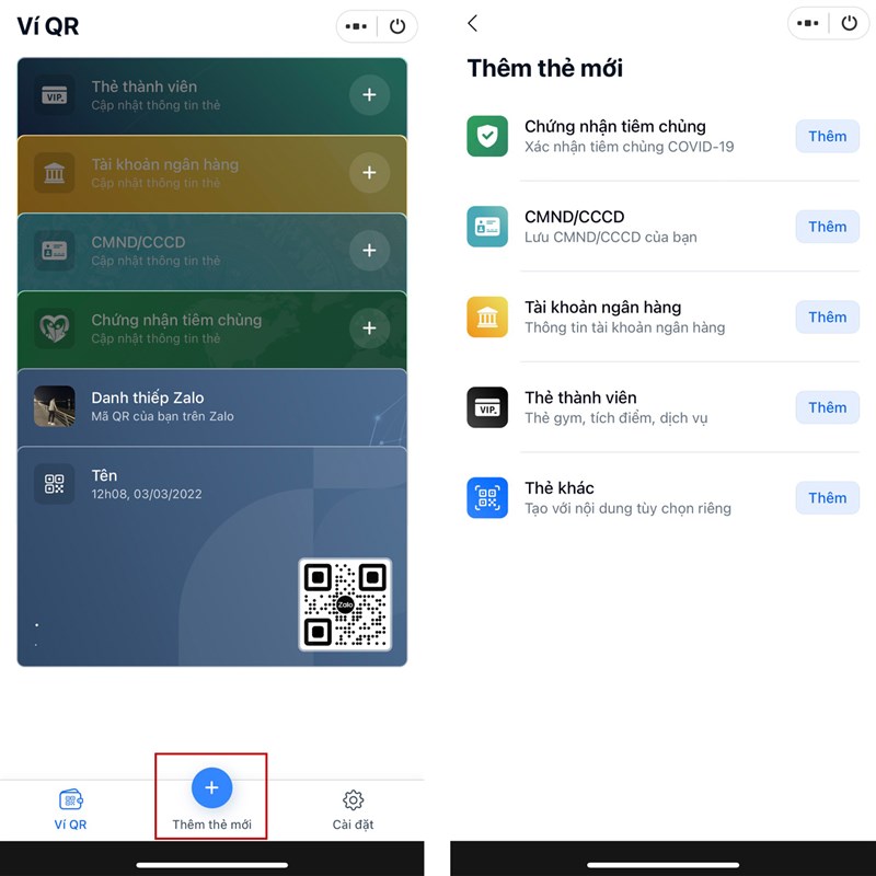 Cách sử dụng ví QR mới để lưu trữ giấy tờ quan trọng