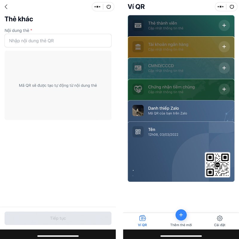 Cách sử dụng ví QR mới để lưu trữ giấy tờ quan trọng