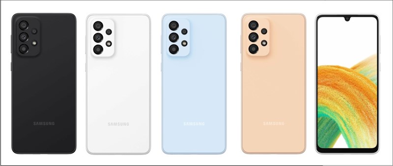 Thiết kế, thông số kỹ thuật Galaxy A33 5G Thiết kế, thông số kỹ thuật Galaxy A33 5G