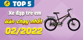Top 5 xe đạp trẻ em bán chạy nhất tháng 02/2022 tại Điện máy XANH