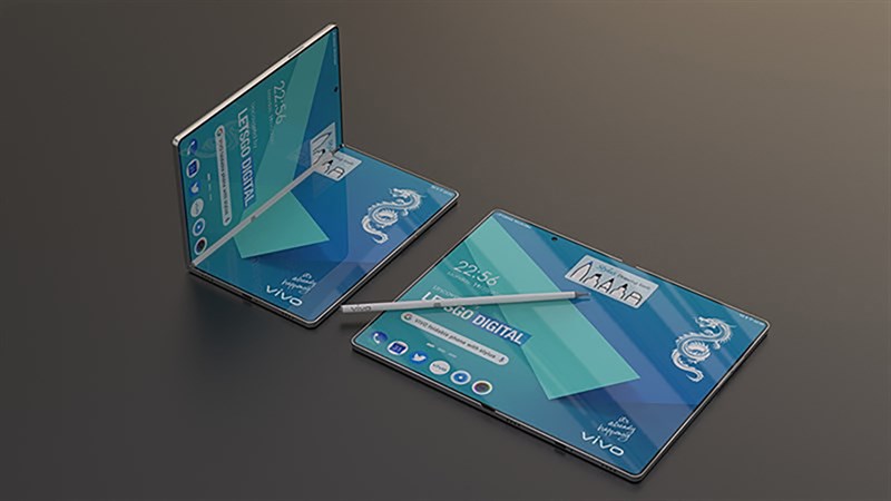 Hình ảnh concept Vivo NEX Fold