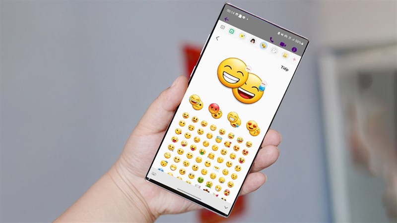 Hướng dẫn cách tạo icon cho Samsung đẹp và lạ để nhắn tin với bạn bè