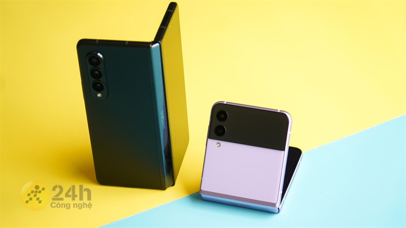 Z Flip 3 và Z Fold3 có thiết kế gập dọc độc đáo trên thị trường smartphone