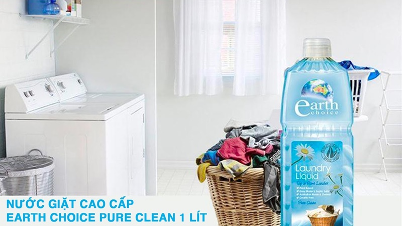 Bột giặt Earth Choice Pure Clean