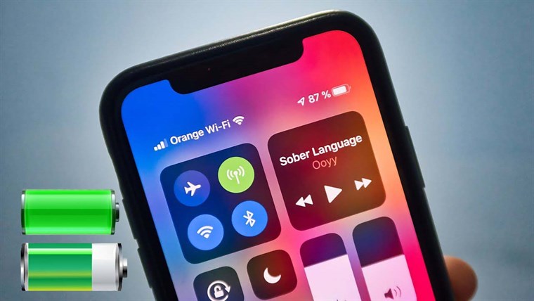  bật phần trăm pin iphone 11 