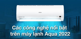 Các công nghệ nổi bật trên máy lạnh Aqua 2022