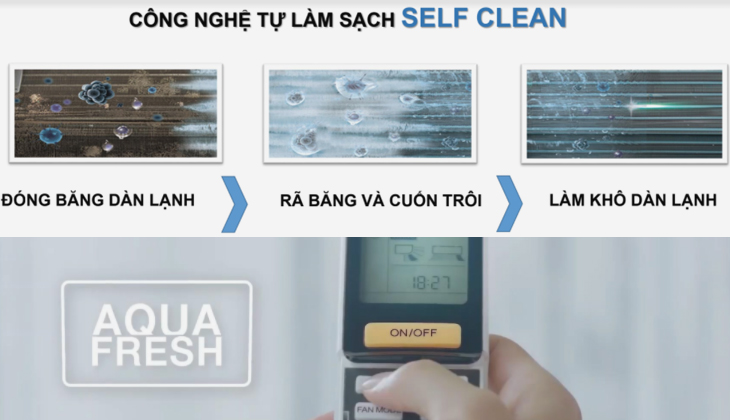 Công nghệ Self Clean