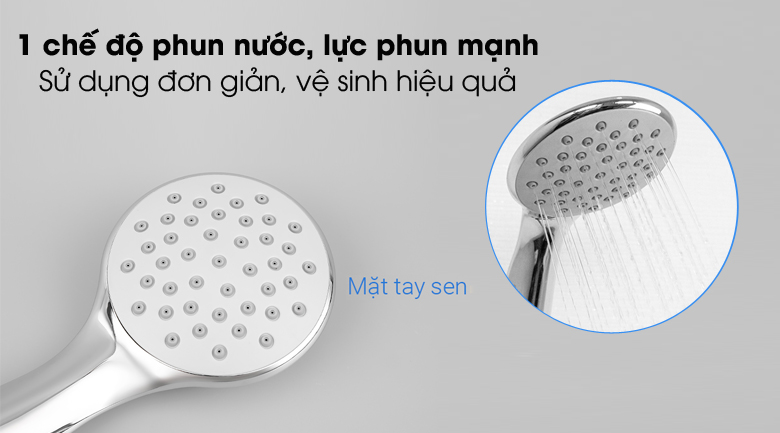 Tay sen tăng áp nóng lạnh nhựa kèm dây Empire EMP-TS608