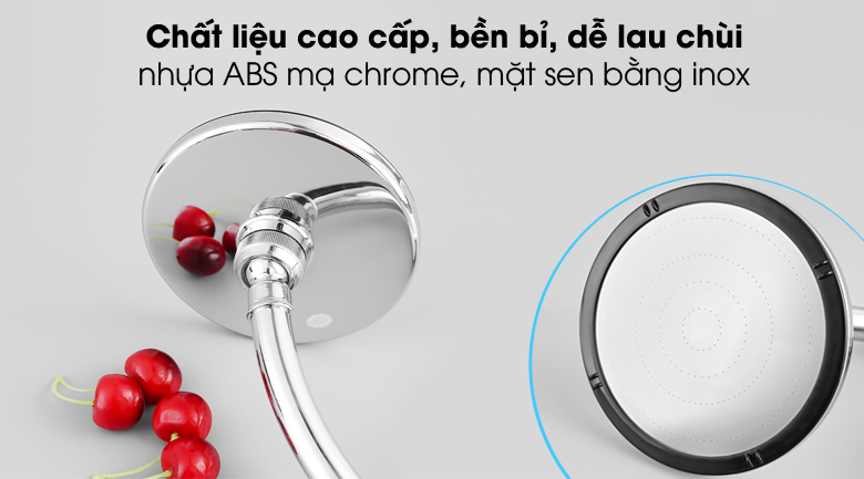 Tay sen tăng áp nhựa có lõi lọc Vitamin C Eurolife EL-H146
