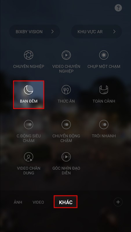 Cách chụp đêm trên Galaxy S22 series