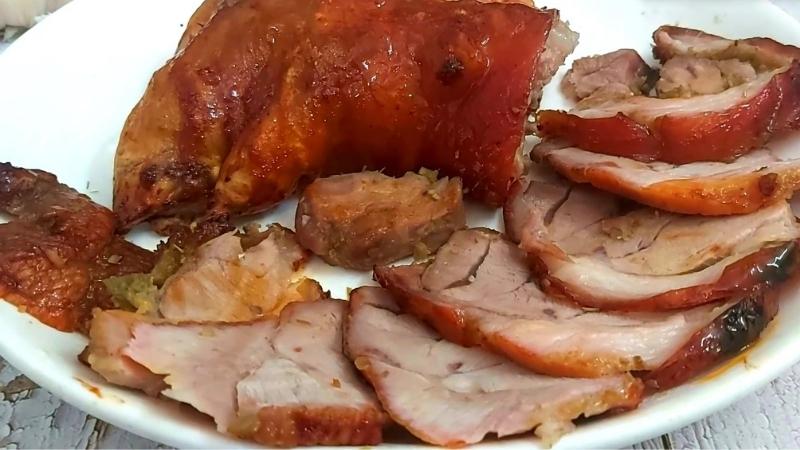 How to make grilled pork leg with honey, delicious and hard to resist