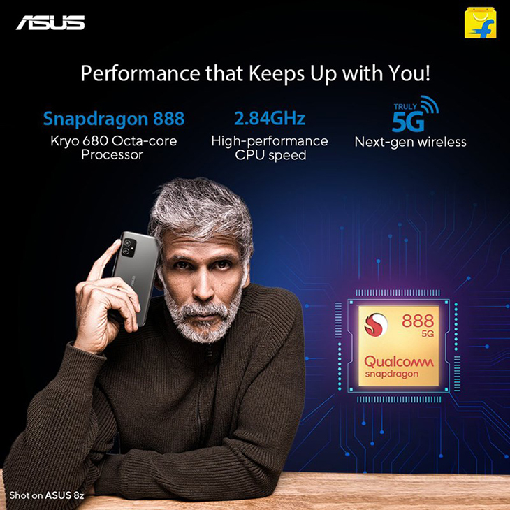 ASUS 8z ra mắt: Màn hình AMOLED tần số quét cao, camera 64 MP