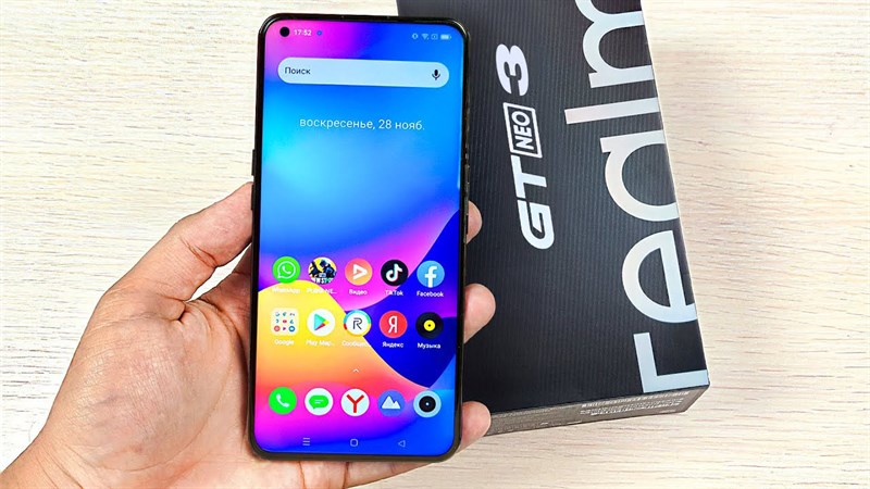 thông số kỹ thuật mới nhất của GT Neo 3