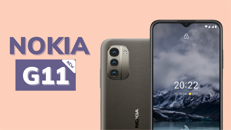 Chiếc điện thoại Nokia G11 đầy màu sắc đang chờ đợi bạn trong bức ảnh này. Với thiết kế đẹp mắt và tính năng tuyệt vời, điện thoại Nokia G11 sẽ cho bạn trải nghiệm tuyệt vời. Hãy xem và cảm nhận sự hấp dẫn của chiếc điện thoại này trên ảnh.