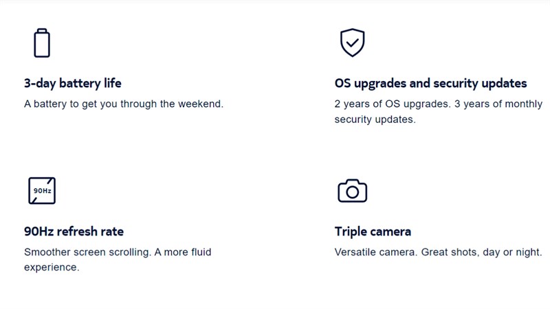 Viên pin được nhà sản xuất công bố có thời lượng tối đa lên đến 3 ngày. Viên pin được nhà sản xuất công bố có thời lượng tối đa lên đến 3 ngày.