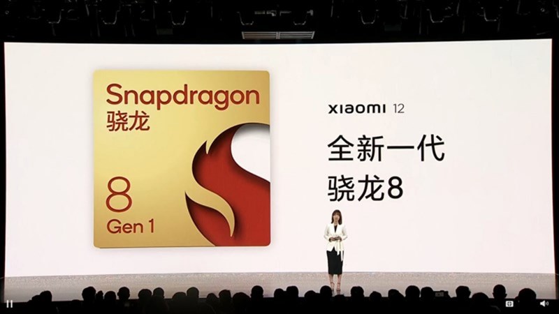 Xiaomi 12 được trang bị con chip khủng Snapdragon 8 Gen 1 Xiaomi 12 được trang bị con chip khủng Snapdragon 8 Gen 1