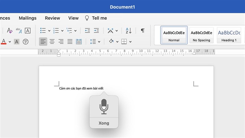 Cách soạn thảo văn bản bằng giọng nói trên MacBook