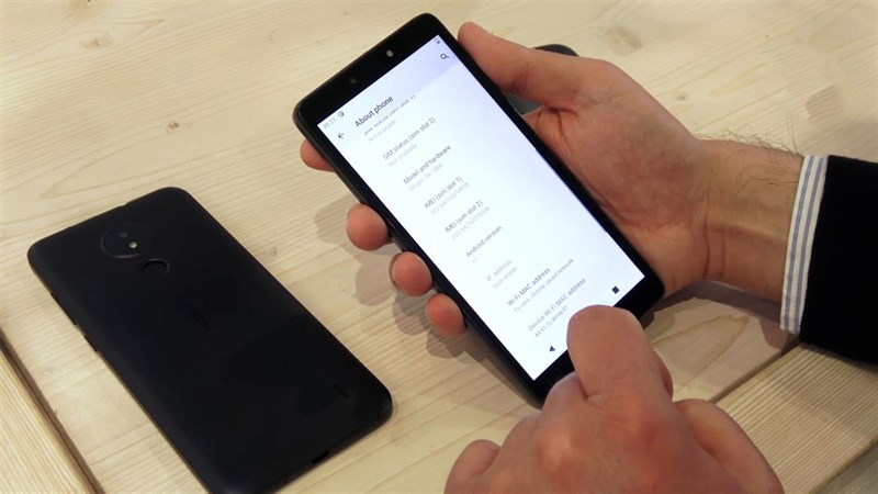 Nokia C2 (2022) sử dụng chip MediaTek 8765A