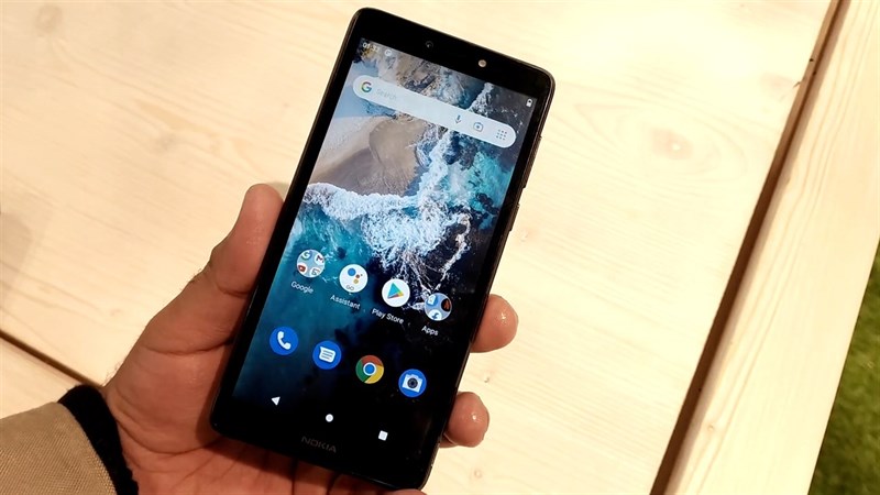 Màn hình của Nokia C2 (2022) cho độ sáng và góc nhìn khá tốt
