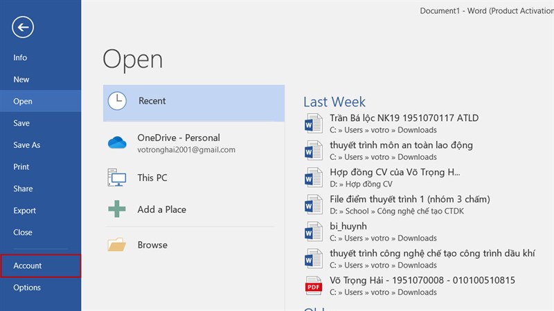 Hướng dẫn cách bật chế độ nền tối trong Word