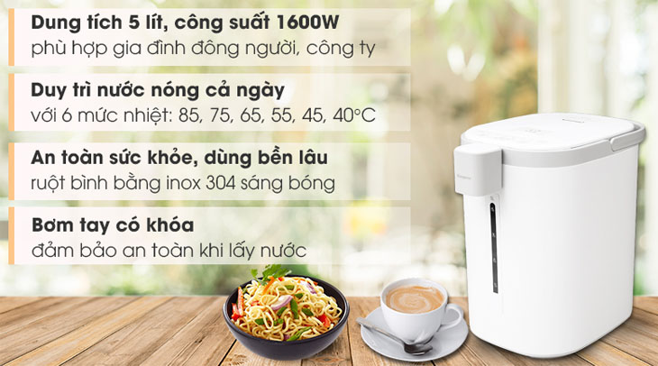 Bình thủy điện Kangaroo KG5K1 5 lít