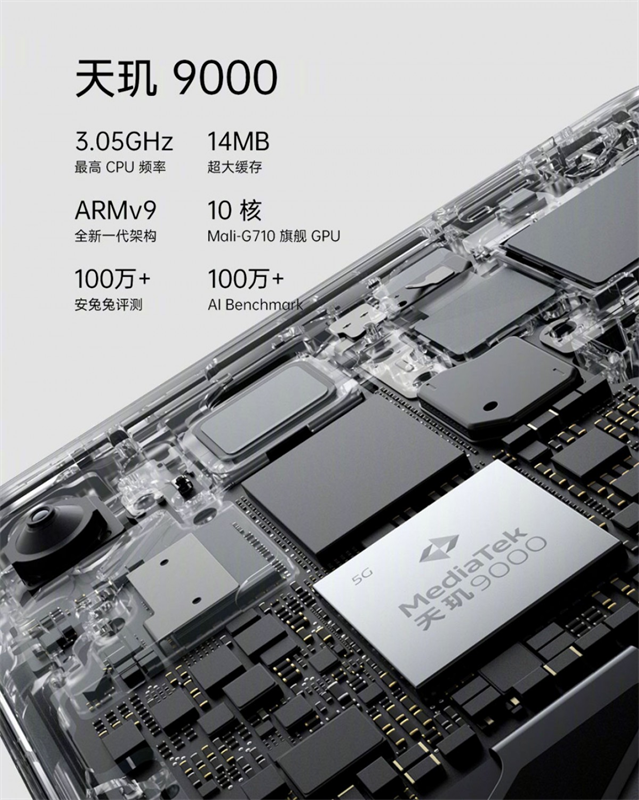 Chip Dimensity 9000 trên OPPO Find X5 Pro vượt mốc 1 triệu điểm AnTuTu