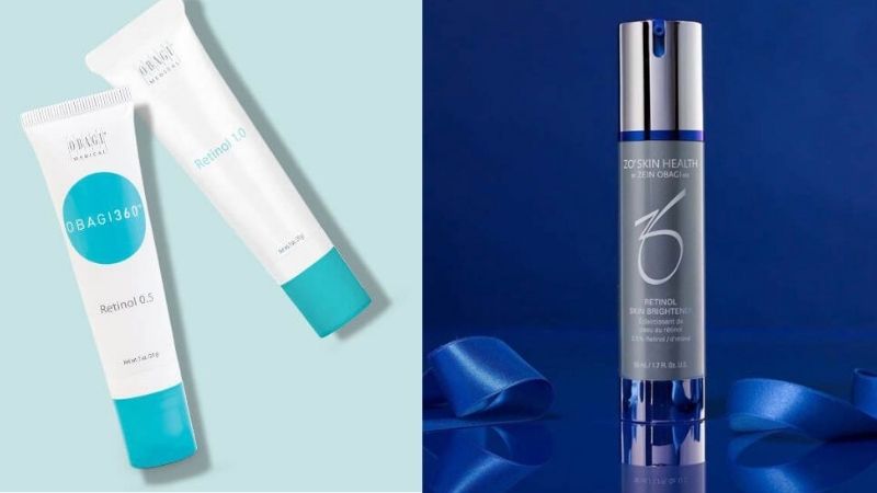 Nên chọn retinol của Obagi hay ZO Skin?