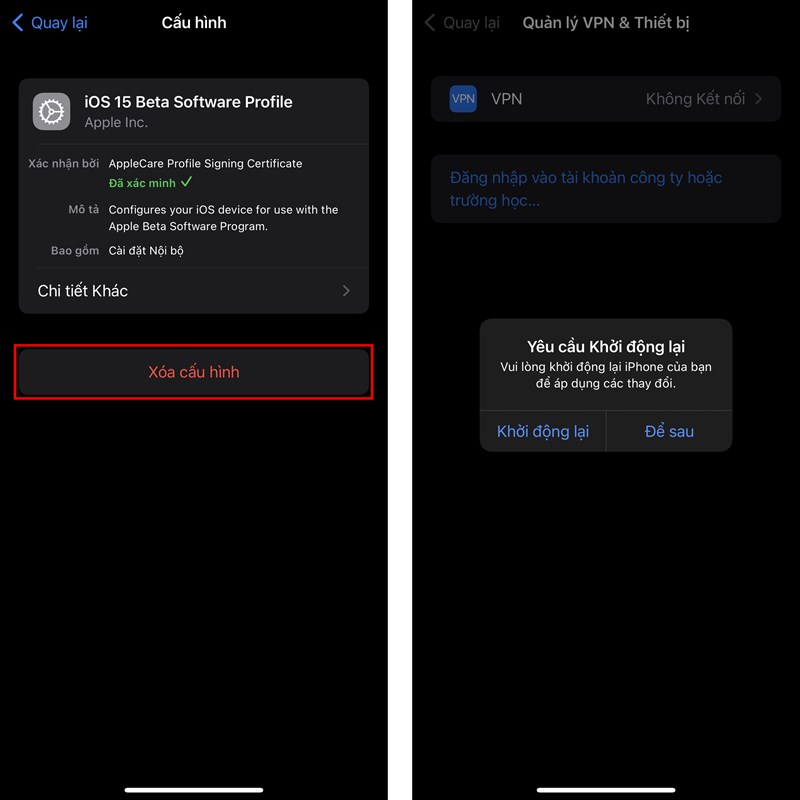 Cách cập nhật iOS 15.4 chính thức