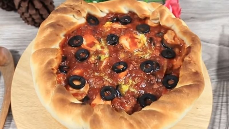 Cách làm pizza nhân nhồi phô mai Chiago béo ngậy, cực kỳ đơn giản tại nhà