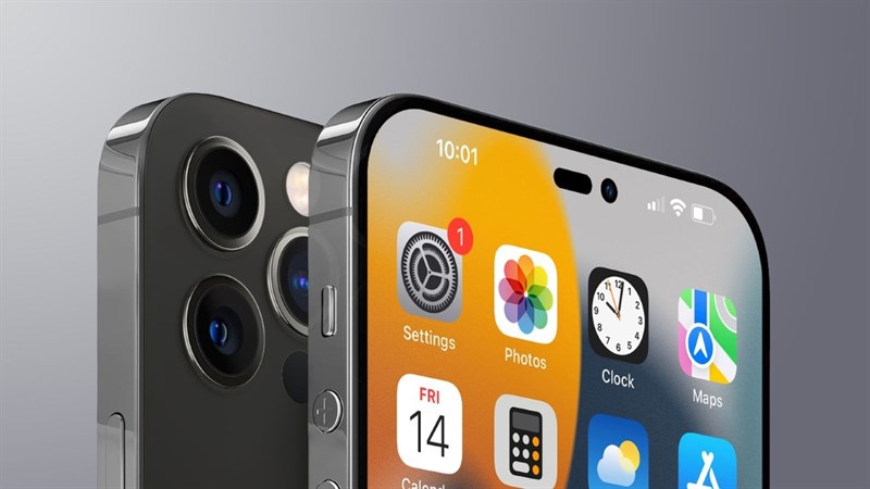 iPhone 14 Pro series trong tương lai có thể sẽ được trang bị màn hình đục lỗ. Nguồn: MacRumors.