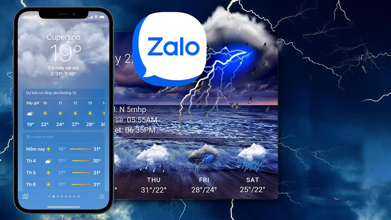 Cách theo dõi thông tin thiên tai bằng Zalo Cách theo dõi thông tin thiên tai bằng Zalo