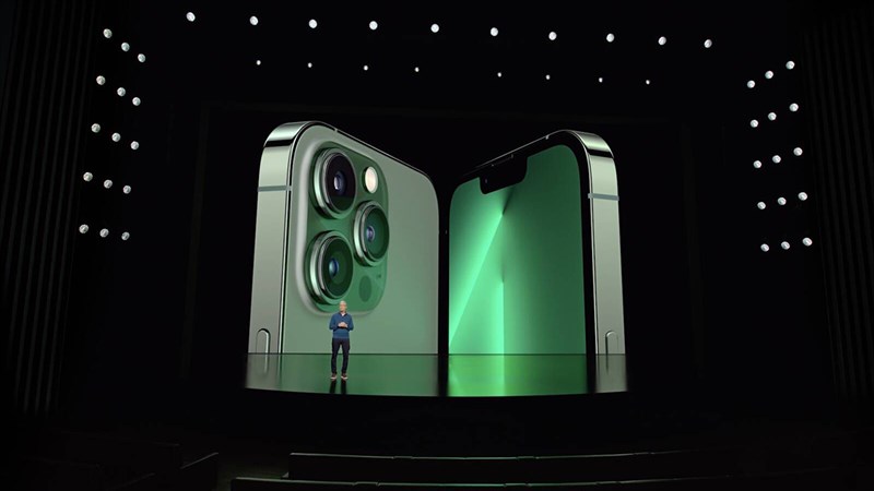 Apple ra mắt iPhone 13 phiên bản màu xanh lá tại sự kiện Peek Performance