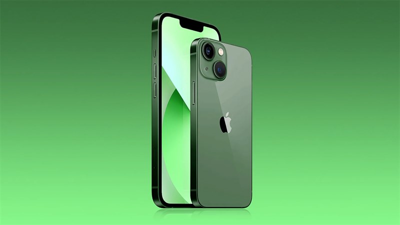 iPhone 13 phiên bản màu xanh lá cây