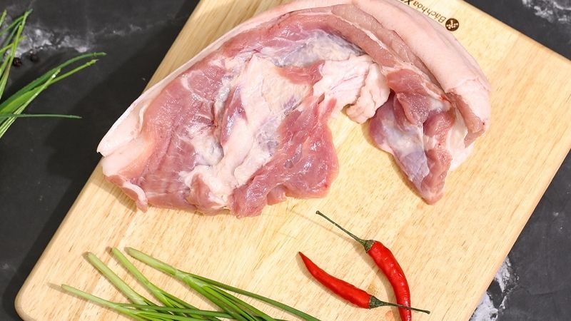Giá thịt heo hôm nay 9/3 của thương hiệu G Kitchen
