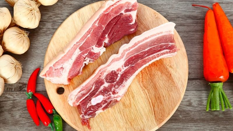 Giá thịt heo hôm nay 9/3 của thương hiệu Bách hóa XANH