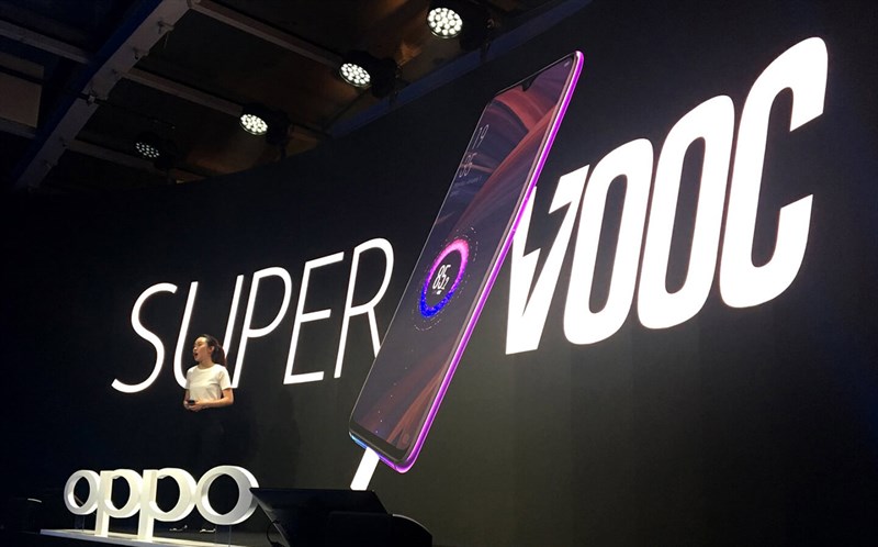 Công nghệ sạc Super VOOC của OPPO cho tốc độ sạc nhanh không tưởng