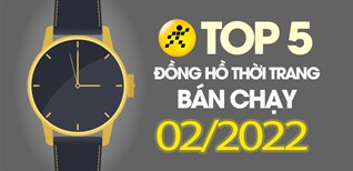 Top 5 đồng hồ thời trang nam bán chạy nhất 02/2022 tại Điện máy XANH