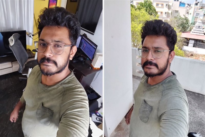 Ảnh chụp từ camera selfie trên Galaxy F23 5G