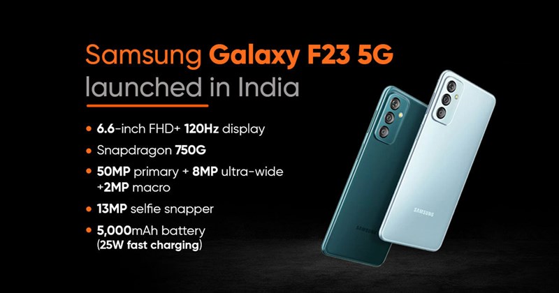 Thông số cấu hình Galaxy F23 5G