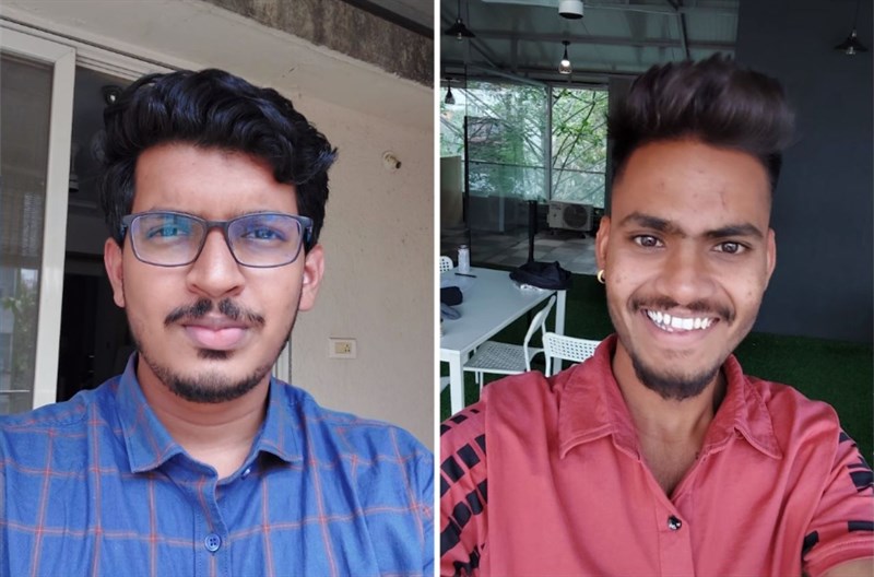 Ảnh chụp từ camera selfie trên Galaxy F23 5G