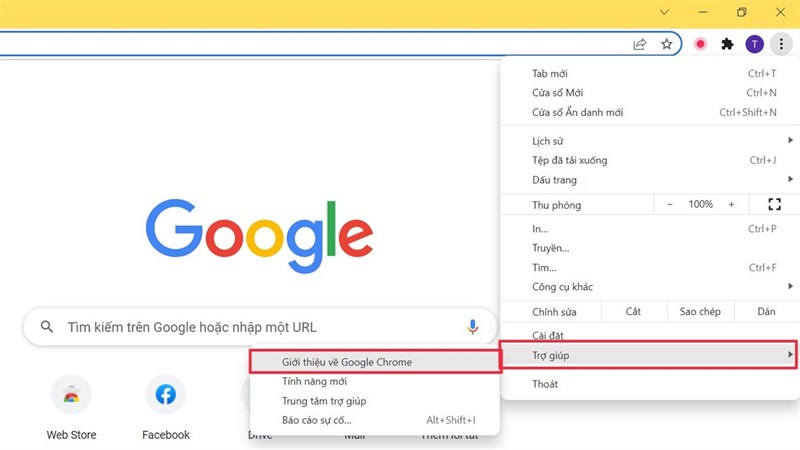 Hướng dẫn cách cập nhật Google Chrome 99 