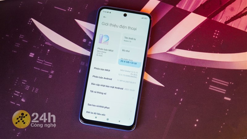 Redmi 10 có thông số cấu hình cực ngon so với mức giá ở thời điểm hiện tại.