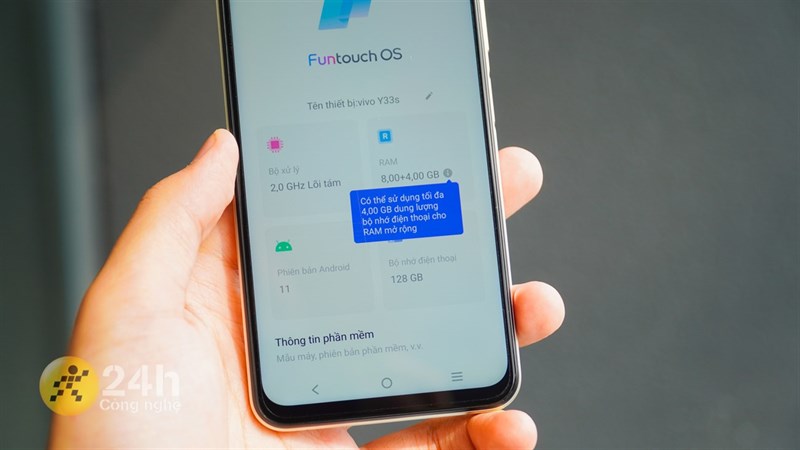 Trên tay Vivo Y33s phiên bản màu Starry Gold: Màu sắc lạ mắt, pin lớn